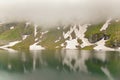 Lake BÃÂ¢lea from Romania. Royalty Free Stock Photo